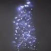 Гирлянда-пучок электрическая Led Конский хвост на 200 светодиодов 10 нитей 2 м по 20 диодов Белая (25233)