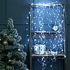 Гирлянда-пучок электрическая Led Конский хвост на 200 светодиодов 10 нитей 2 м по 20 диодов Белая (25233)