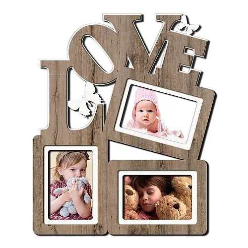 Фоторамка коллаж "Love" 37х45 см (H3-061C)