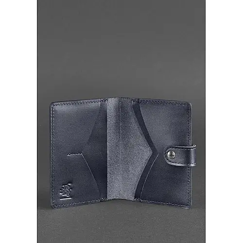 Обкладинка для паспорта BlankNote 3.0 Темно-синій (BN-OP-3-navy-blue)