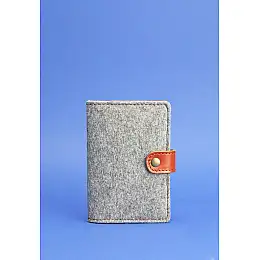 Обкладинка для паспорта BlankNote 3.0 Сірий (BN-OP-3-felt-k)