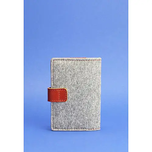 Обкладинка для паспорта BlankNote 3.0 Сірий (BN-OP-3-felt-k)