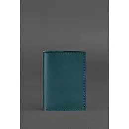 Обложка для паспорта BlankNote 1.2 Бирюзовый (BN-OP-1-2-malachite)