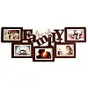 Фоторамка коллаж на 5 фото Декор Карпаты Family 34х80 см Коричневый (H5-065A)