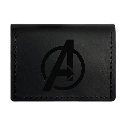 Обложка для автодокументов Anchor Stuff Avengers Черный (as150401-5)