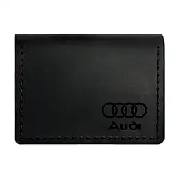 Обложка для автодокументов Anchor Stuff Audi Черный (as150401-9)