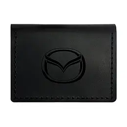 Обложка для автодокументов Anchor Stuff Mazda Черный (as150401-10)