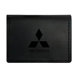 Обложка для автодокументов Anchor Stuff Mitsubishi Черный (as150401-11)