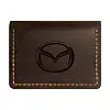Кожаная обложка для автодокументов Anchor Stuff Mazda Коричневый (as150402-6)