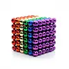 Магнитный конструктор NeoCube Нео 216 шт по 5 мм Разноцветный (258464)