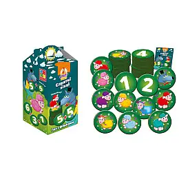 Настольная игра Шустрые овцы Хватай 10-ку укр Vladi Toys (VT8033-03)