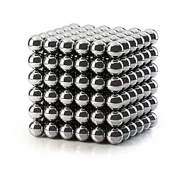 Неокуб никелевый  216 шариков 5 мм Silver