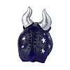 Фигурка гипсовая Netsuke Бычок 5,5x5,7x4 Фиолетовый (25513)