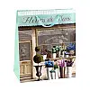 Сумочка Бумажная Бутик Boutique Fleurs de Marie Grand Monde 21х18х8,5 см Бирюзовый (19369)