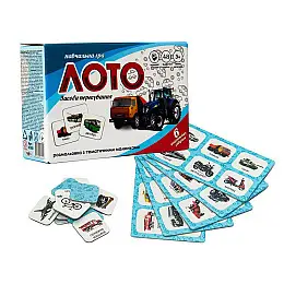 Настольная игра Mic Лото Транспорт (30368)