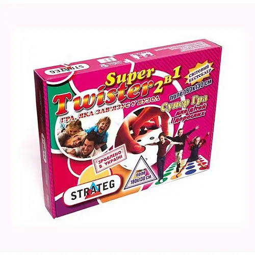 Настольная игра Strateg Супер Твипстер (386)