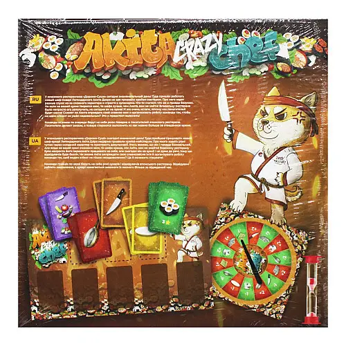 Настольная игра Dankotoys Akita Crazy Chef (G-ACC-01-01)