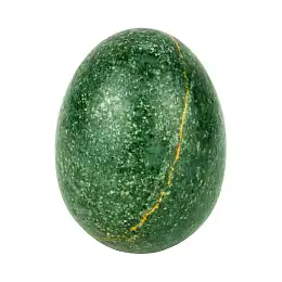 Фигурка Яйцо Натуральный Камень 4,8х3,6х3,6 см Зеленый (13095)