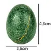 Фигурка Яйцо Натуральный Камень 4,8х3,6х3,6 см Зеленый (13095)