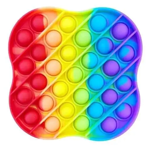 Сенсорная игрушка PopAr Pop It Нажми пузырь антистресс Радужное облако