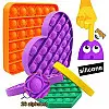 Набор сенсорных игрушек Push Pop Bubble антистресс