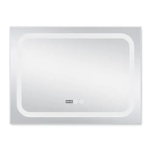 Зеркало с подсветкой и антизапотеванием Qtap Mideya LED DC-F906 800*600 QT2078F906W QT2078F906W