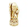 Статуэтка Netsuke Нэцкэ Шоусин на подставке Гипс 6,9x2,9x3,1см Бежевый (00654)