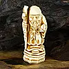 Статуэтка Netsuke Нэцкэ Шоусин на подставке Гипс 6,9x2,9x3,1см Бежевый (00654)