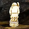 Статуэтка Netsuke Нэцкэ Шоусин на подставке Гипс 6,9x2,9x3,1см Бежевый (00654)
