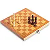 Шахматы настольная игра деревянные на магнитах SP-Sport W6701 24см x 24см