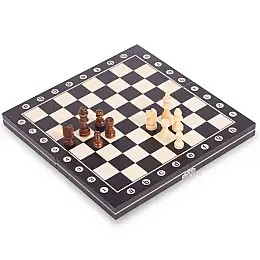 Шахматы настольная игра деревянные SP-Sport W8013 29смx29см