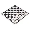 Запасные фигурки для шашек с полотном для игр SP-Sport IG-3103-SHASHKI