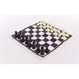 Шахматные фигуры пластиковые с полотном для игр SP-Sport IG-3103-PLAST-SHAHM