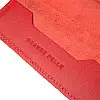 Обложка на паспорт из натуральной кожи GRANDE PELLE 11484 Красный