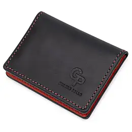 Кожаная обложка для прав GRANDE PELLE 11535 Черный