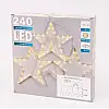 Гірлянда-завіса Flora Зірки 240 LED 150х80 см 3 м Теплий жовтий (45061)