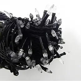 Гирлянда Gonchar Конус 100 LED Черный провод 10 м Синий (MR35778)