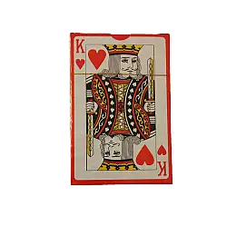 Карты игральные с пластиковым покрытием Duke 54 листа 87х62 мм Красная рубашка (DN24967RED)