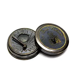 Компас None с солнечными часами 5х5х1,5 см (DN26606)