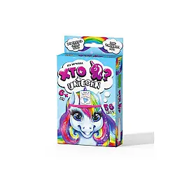 Настольная игра-викторина Кто Я? Unicorn укр Dankotoys (HIM-05-01U)