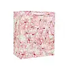 Подарочный пакет Lesko PPW PAPER ZD025 Flowers Big 290х250х125 Розовый (8585-31731)