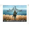 Открытка Mine Русский военный корабль ВСЬО Разноцветный (hub_uvg82l)