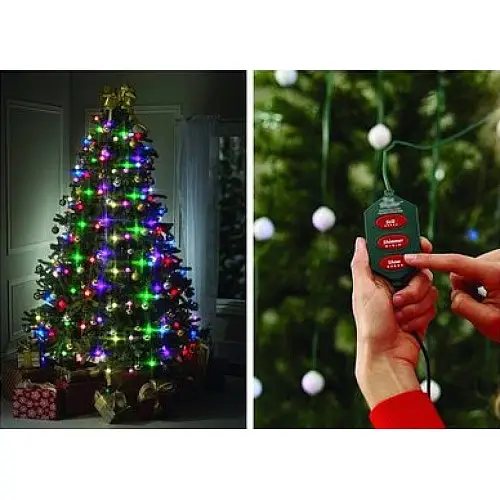 Цельная ёлочная гирлянда универсальная Tree Dazzler 64 Led