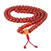 Четки из сердолика HandiCraft 108 бусин 8.2 мм (27164)