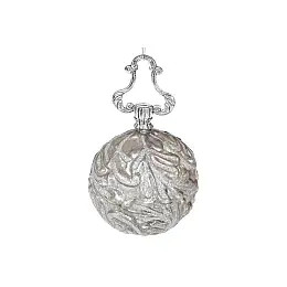 Елочный шар BonaDi 12 см Серебристый (118-954)