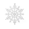 Елочное украшение Elena 12 см Белый (801-160)