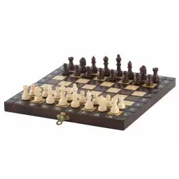 Шахматы шашки нарды 3в1 (2в1) деревянные 27 х 27 см MADON (142)