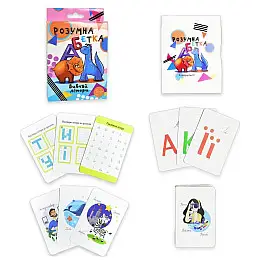 Настольная игра Умная азбука на украинском языке Strateg (30273)