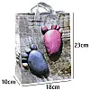 Сумочка подарочная бумажная с ручками Gift bag Камешки 23х18х10 см (15791)