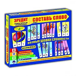 Игра Эрудит Собери слово выпуск 1 рус MiC (87253)
